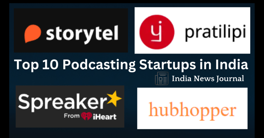 Top 10 Podcasting Startups in India