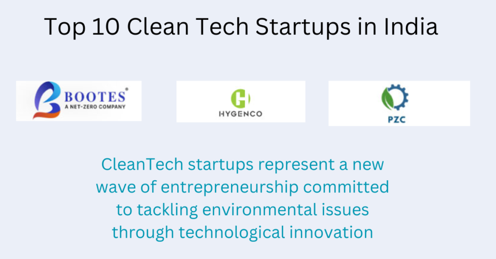 "Discover India's top clean technology startups pioneering eco-friendly solutions for a sustainable future. From transforming diesel generators to biomass up-cycling, these innovative companies are leading the charge in reducing carbon footprints and promoting environmental conservation."