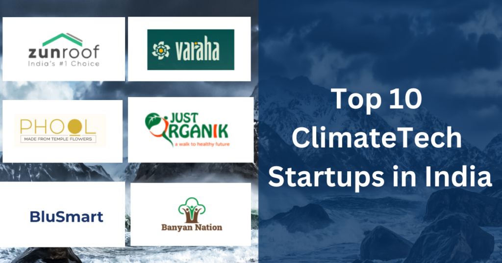 Top 10 ClimateTech Startups in India 