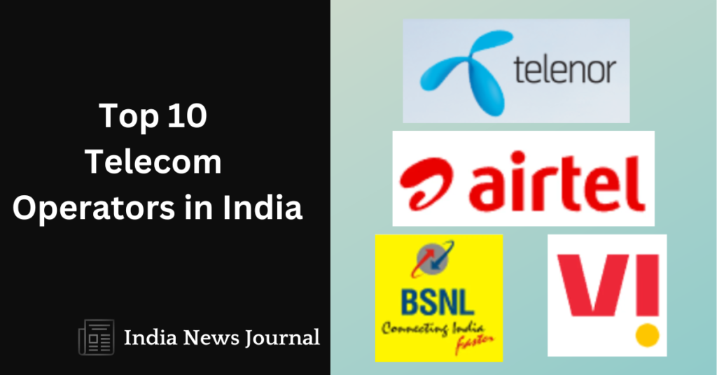 Top 10 Telecom Operators in India