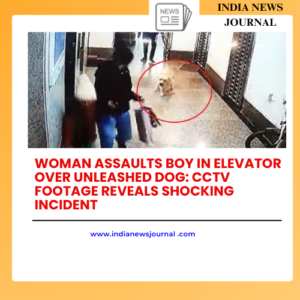 Woman Assaults Boy in Elevator Over Unleashed Dog: CCTV Footage Reveals Shocking Incident