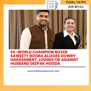 Ex-World Champion Boxer Saweety Boora Alleges Dowry Harassment, Lodges FIR Against Husband Deepak Hooda